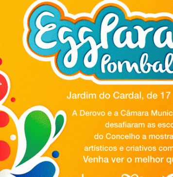 Ovos gigantes no largo do Cardal