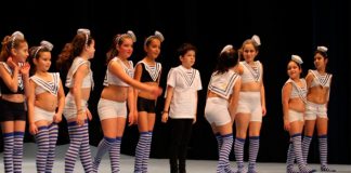 Sarau mostrou trabalho de jovens ginastas