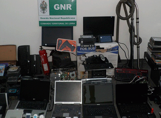 GNR identifica três suspeitos de furtos em Pombal e Soure