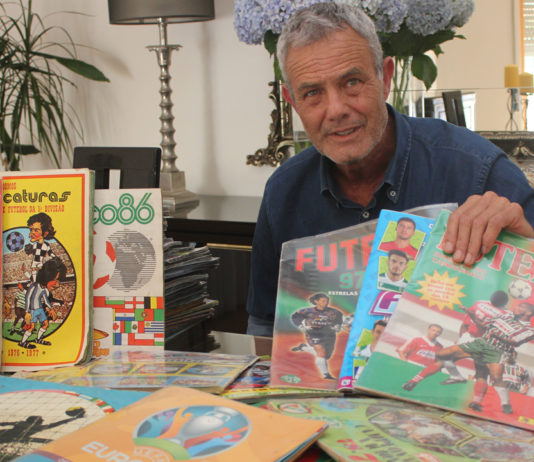 Filipe Santos tem todos os cromos do futebol desde 1966