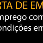 oferta de emprego