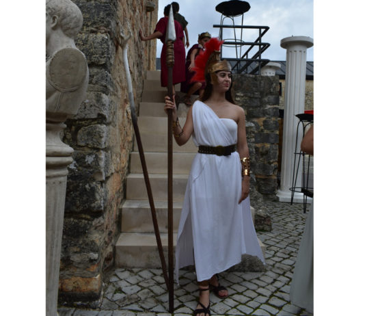 Santiago da Guarda revive período romano com festas, jogos e tabernas