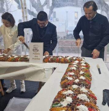 Sete pastelarias vão confeccionar 75 metros de bolo-rei para oferecer à população