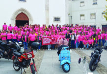 Luta contra o cancro também se faz em duas rodas