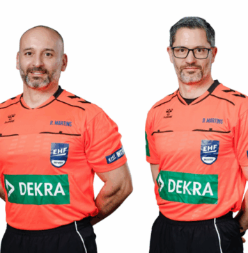 Árbitros pombalenses marcam presença no Europeu de Andebol