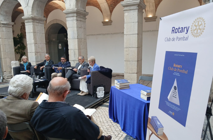 Alfredo Faustino lançou livro sobre os 41 anos do Rotary de Pombal